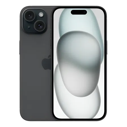 Apple iPhone 15 (128 Gb) – Negro – Excelente (Reacondicionado)