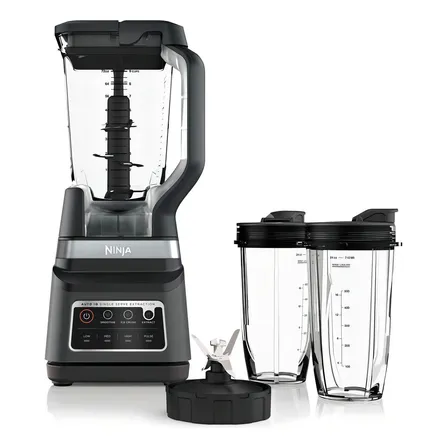 Ninja Licuadora Profesional Plus Duo Con Auto-iq Db751a Color Gris Negro/inoxidable