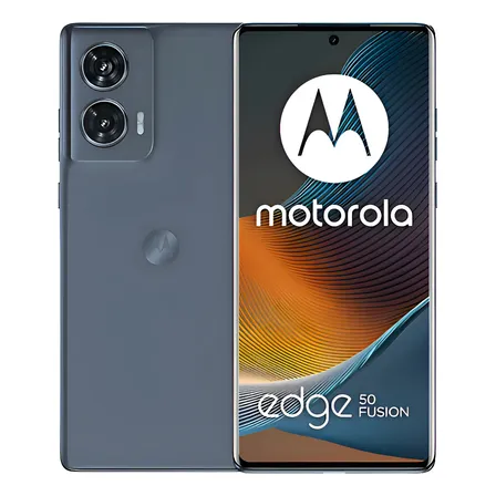 Teléfono Motorola Moto Edge 50 Fusion 8 Gb Ram 256 Gb Rom Dual Sim 5000 Mah Carga Rápida De 68 W Google Assistant Ip68 Qualcomm Snapdragon 7s 2nd Nfc Azul Oscuro