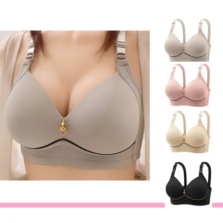 Paquete 4 Brassier Sin Varillascomodo Y Moderno Respirable