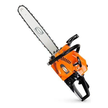 Motosierra A Gasolina Evans Basicaplus 54cm3 3.4hp Corte 20 Color Naranja