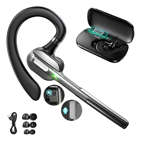 Audífonos Auriculares Inalámbricos Bluetooth Manos Libres Negro