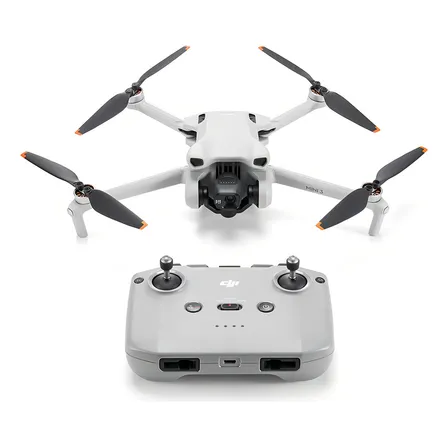 Dji Mini 3 Dron Mini Plegable Video 4k Hdr, 38 Min De Tiempo De Vuelo Grabación Vertical Y Funciones Inteligentes Gris
