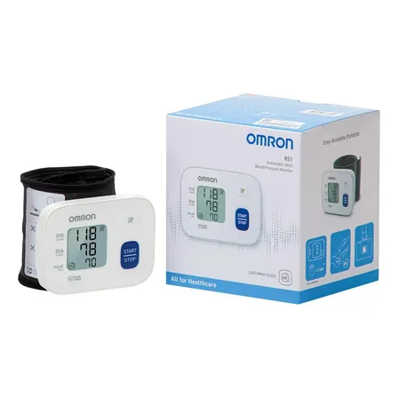 Omron Baumanometro Digital De Muñeca 6160 E Sku-hem-6160-e Blanco